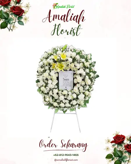 Krans Bunga Duka Sukaringin